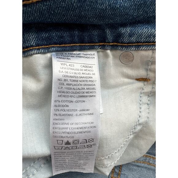 Levi Strauss Signature Heritage High Rise Straight Jeans - Picture 4 of 8